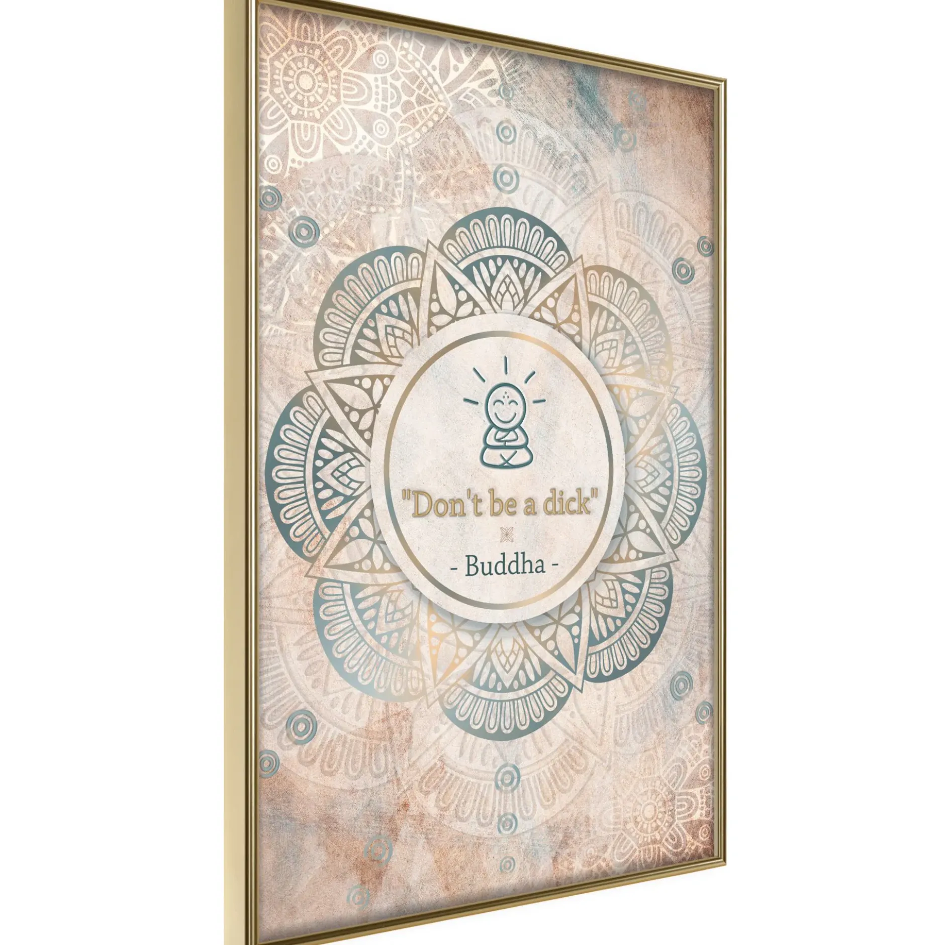 Poster 'Buddha Is Right'