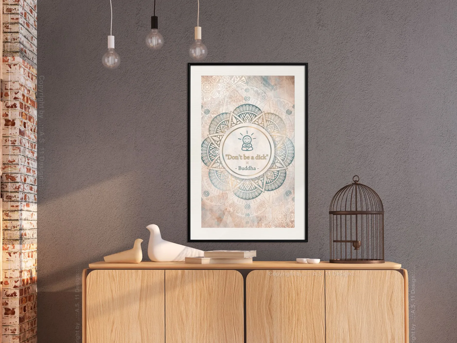 Poster 'Buddha Is Right'