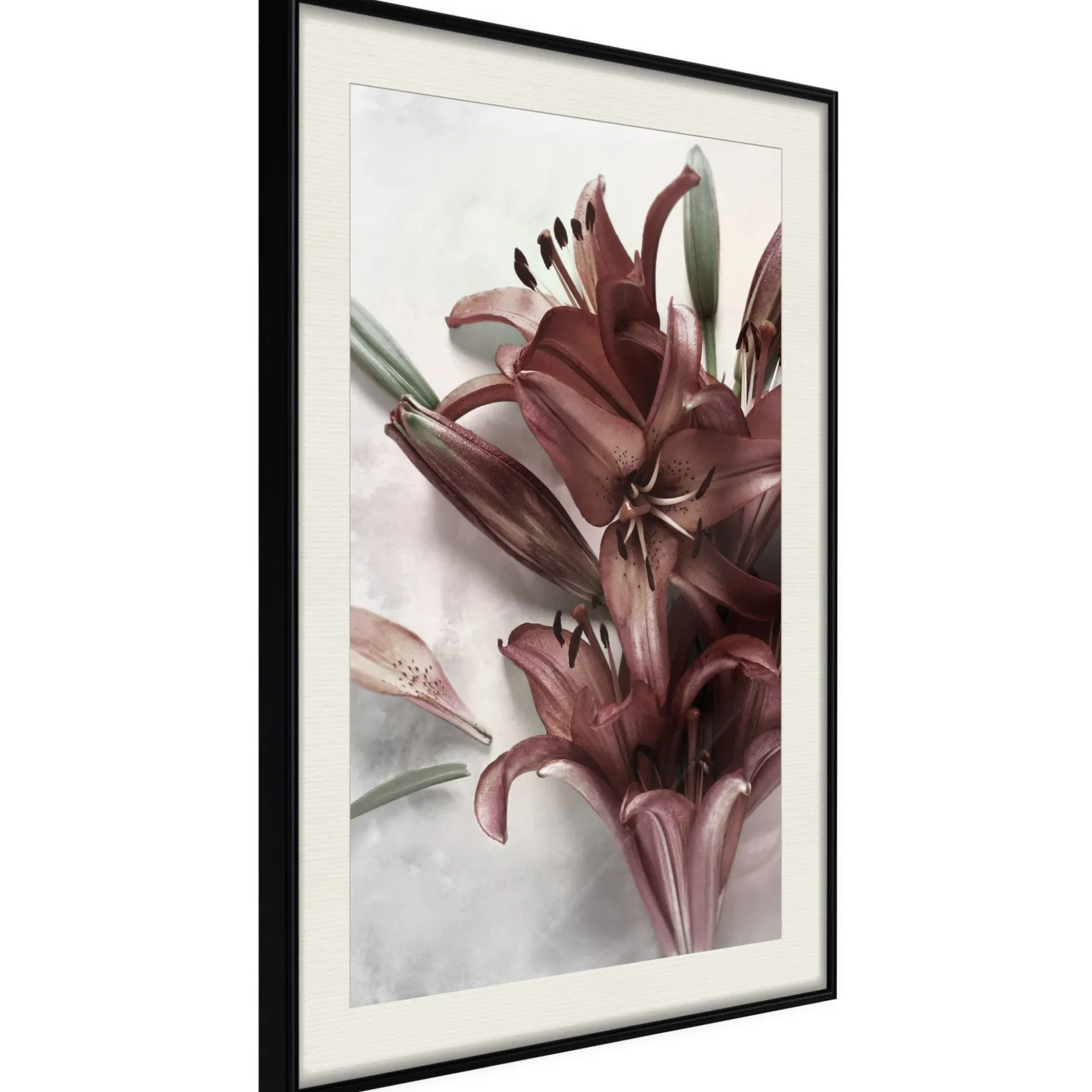 Poster 'Burgundy Solace'