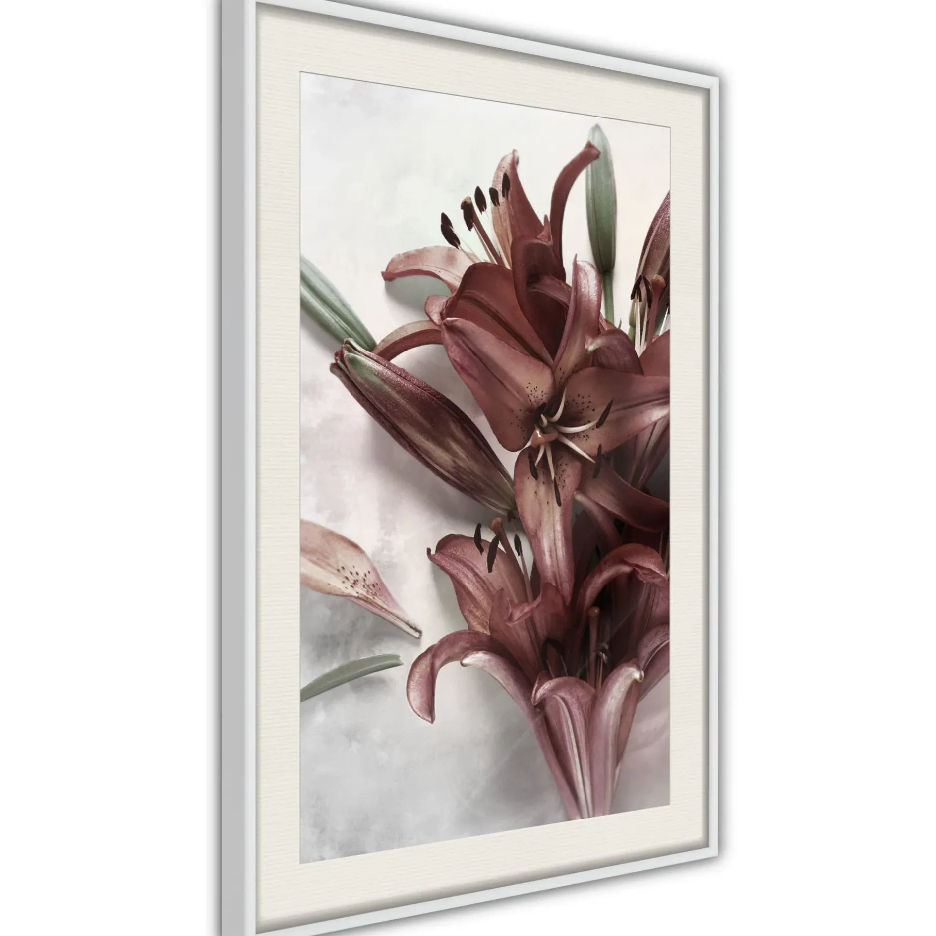 Poster 'Burgundy Solace'