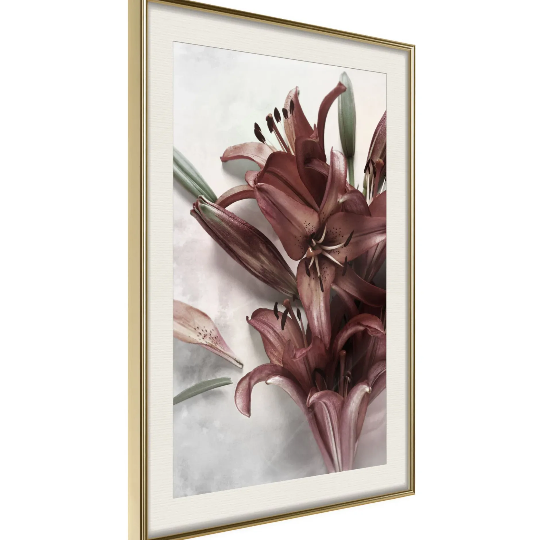 Poster 'Burgundy Solace'