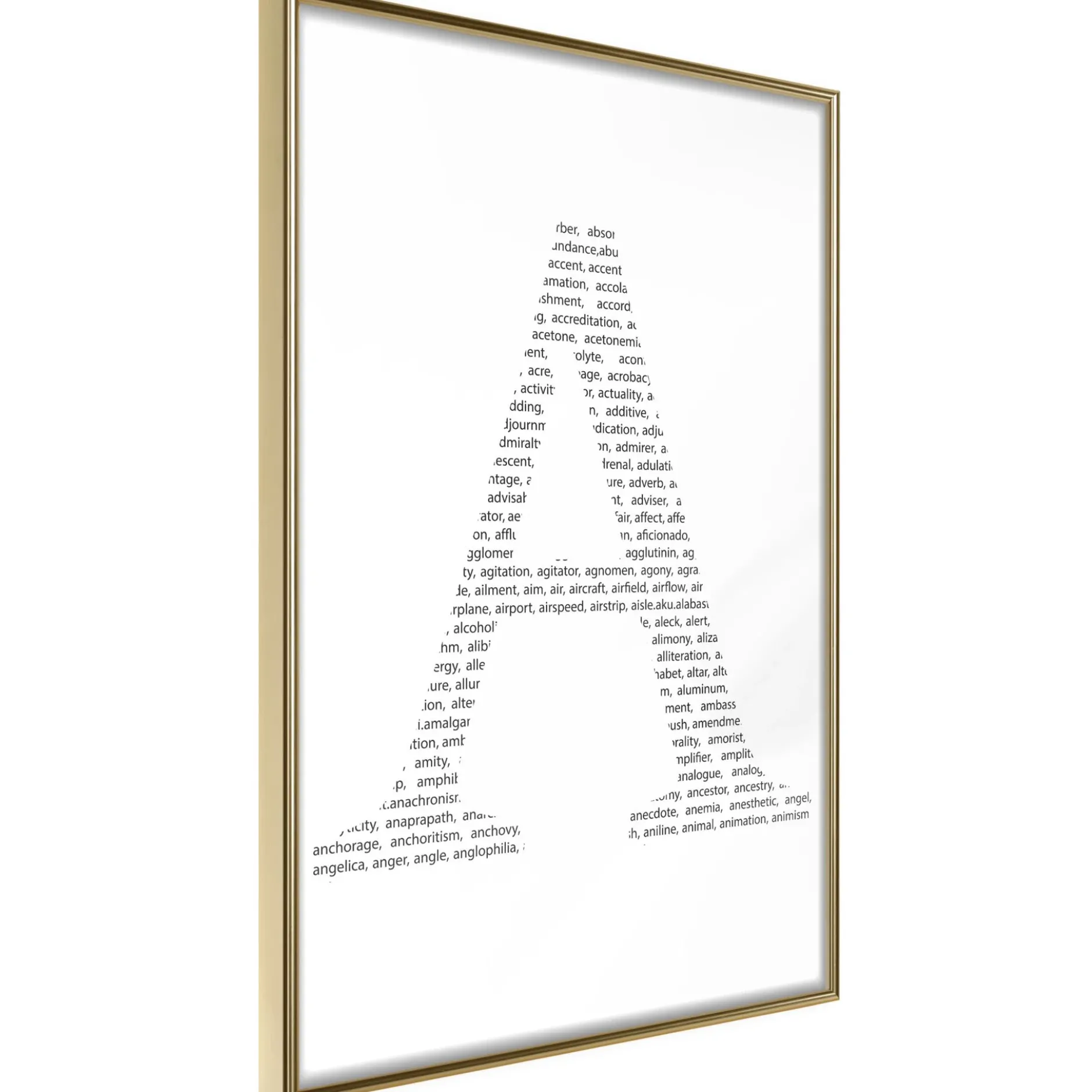 Poster 'Capital A'