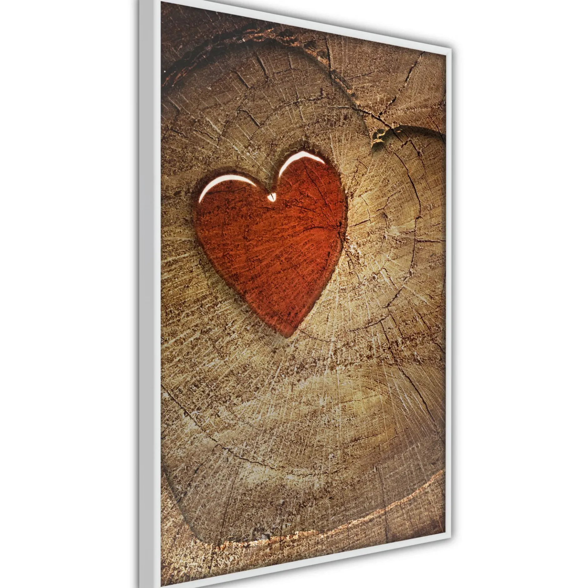 Poster 'Carved Heart'