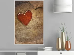 Poster 'Carved Heart'