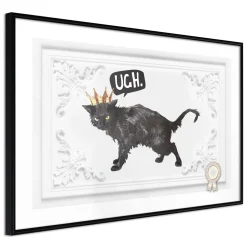 Poster 'Cat in Crown'