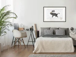 Poster 'Cat in Crown'