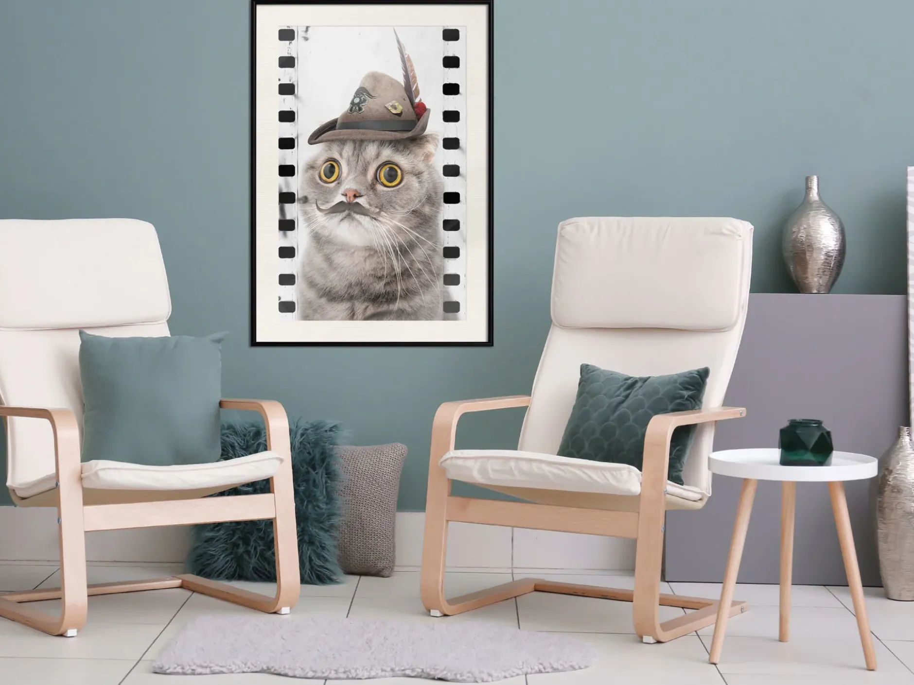 Poster 'Cat In Hat'