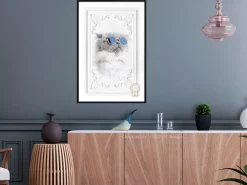Poster 'Cat with Glasses'