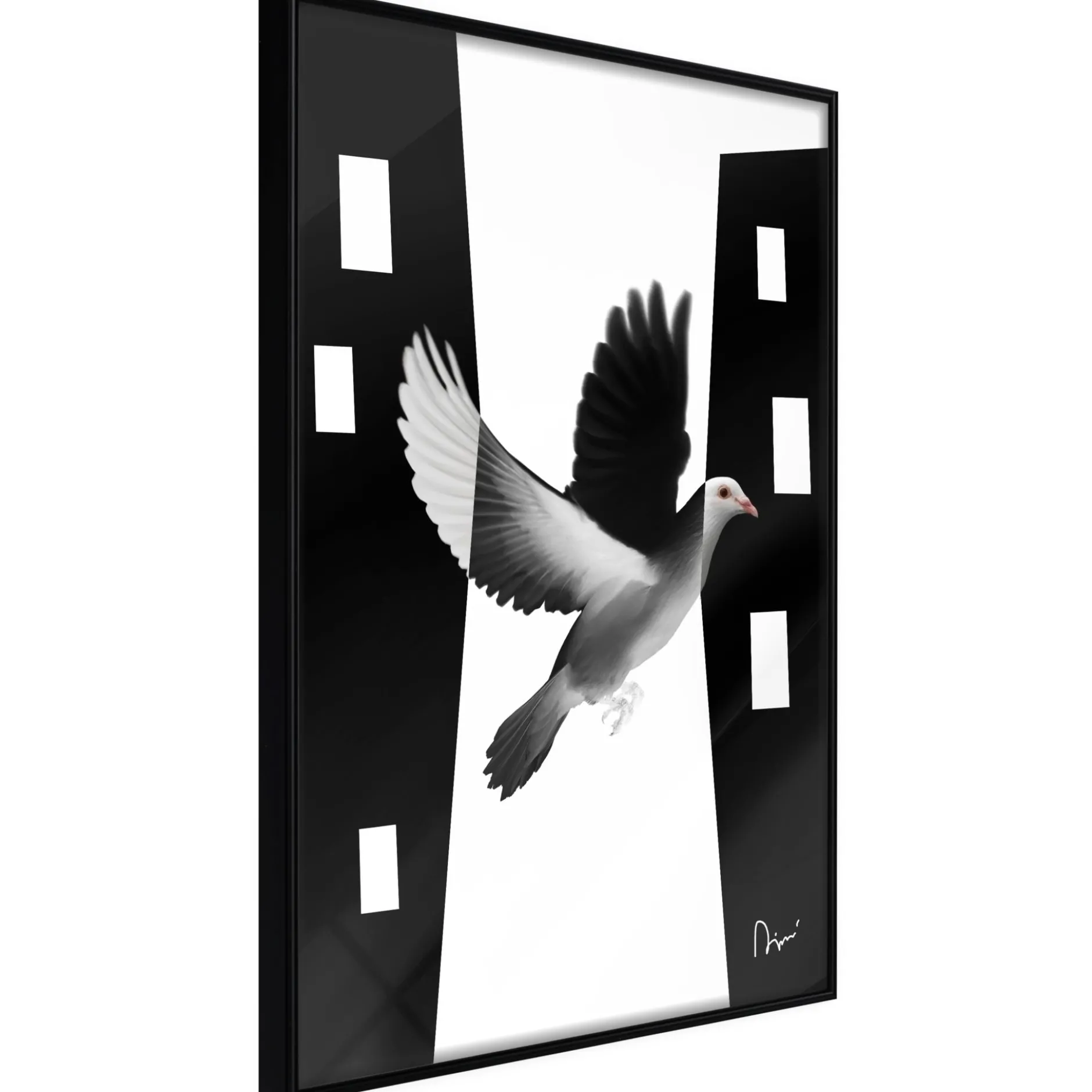 Poster 'Caught in Flight'