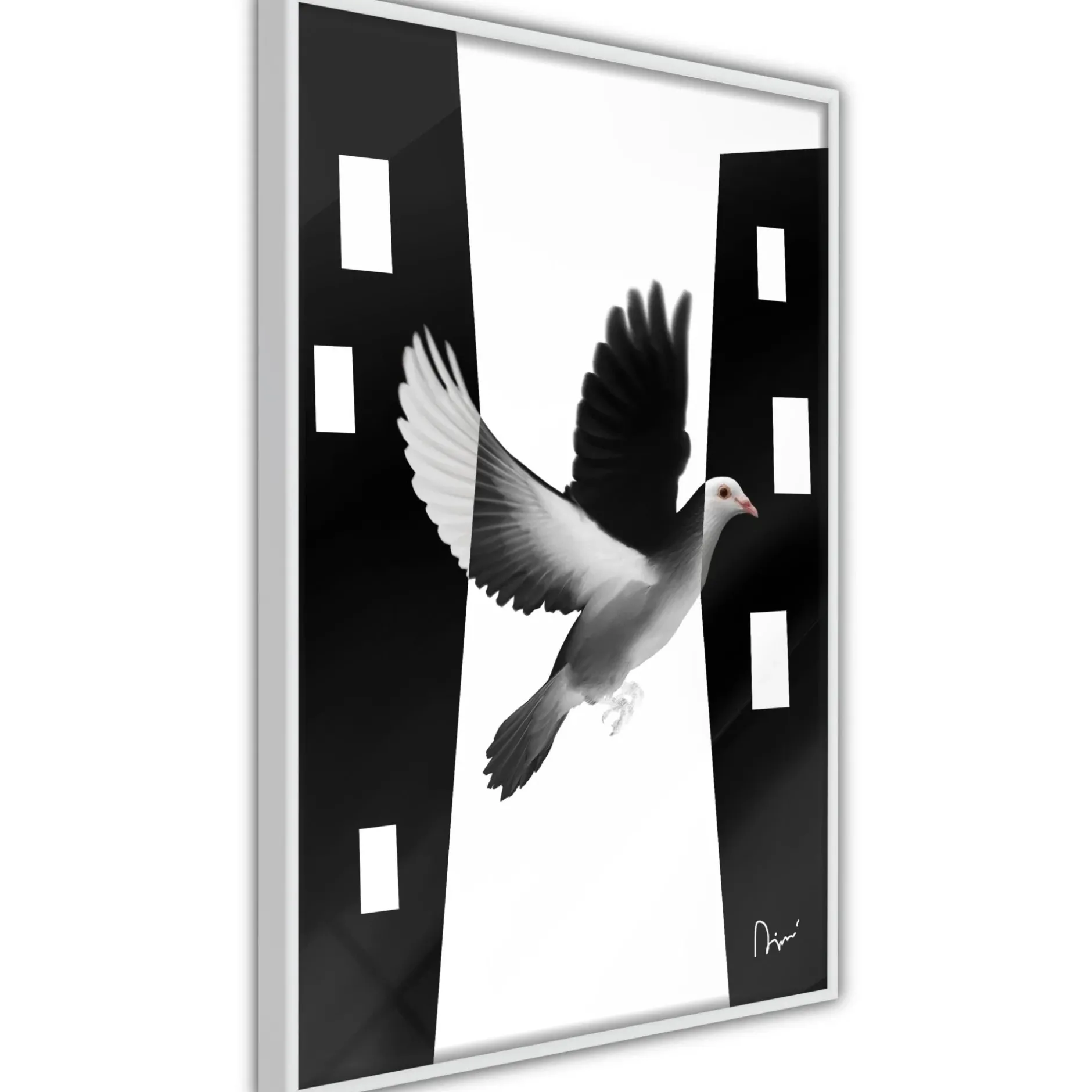 Poster 'Caught in Flight'