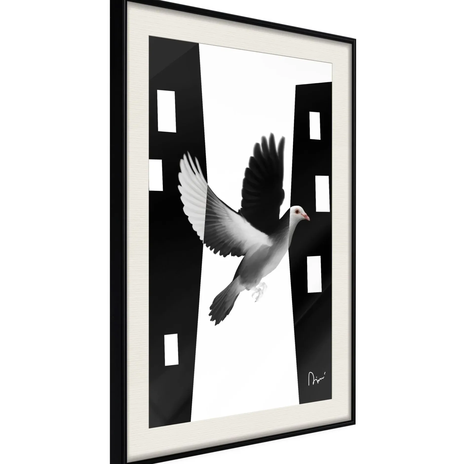 Poster 'Caught in Flight'