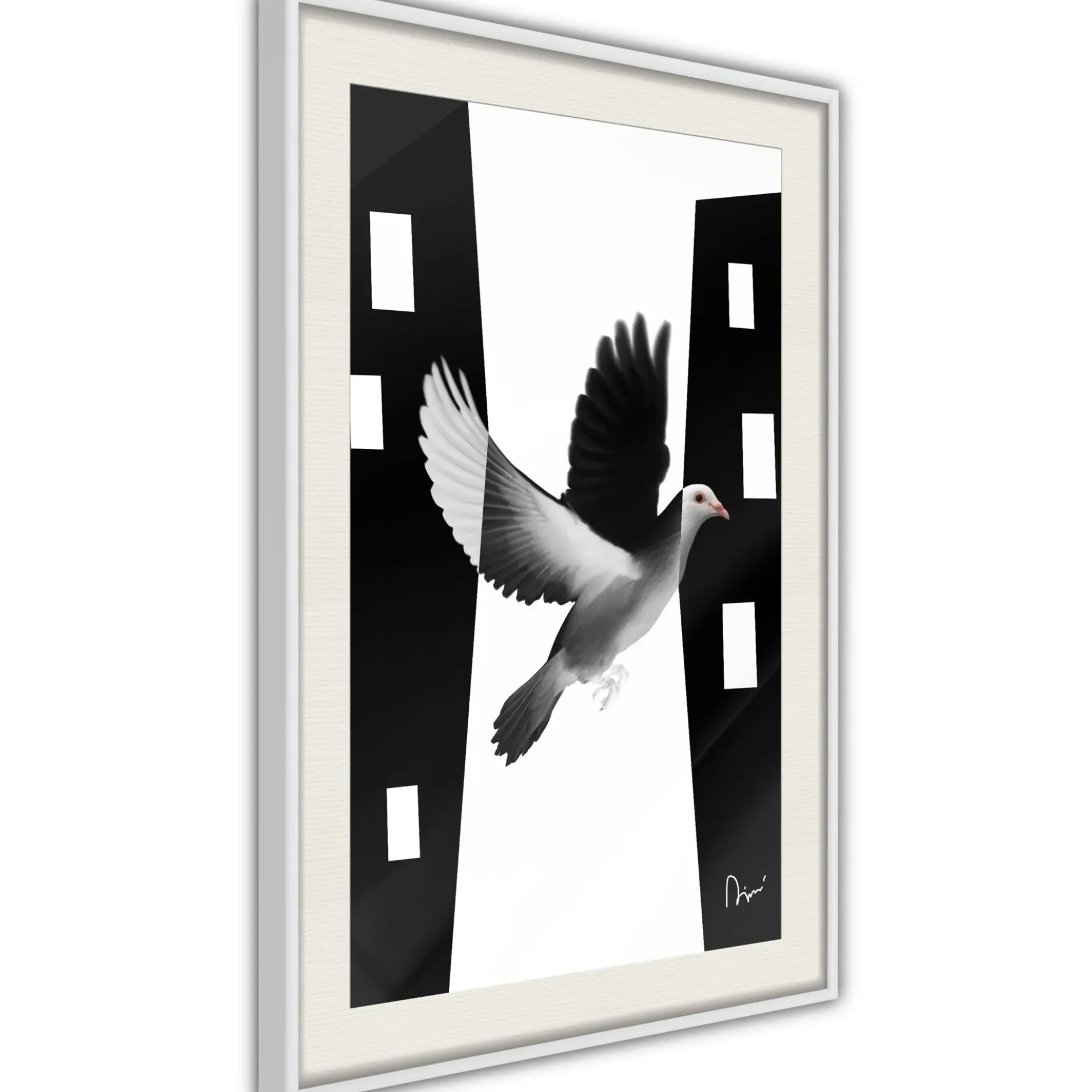 Poster 'Caught in Flight'