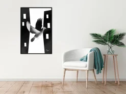 Poster 'Caught in Flight'