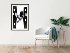 Poster 'Caught in Flight'