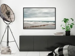 Poster 'Chilly Morning at the Seaside'