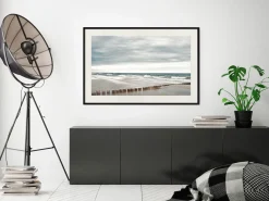 Poster 'Chilly Morning at the Seaside'