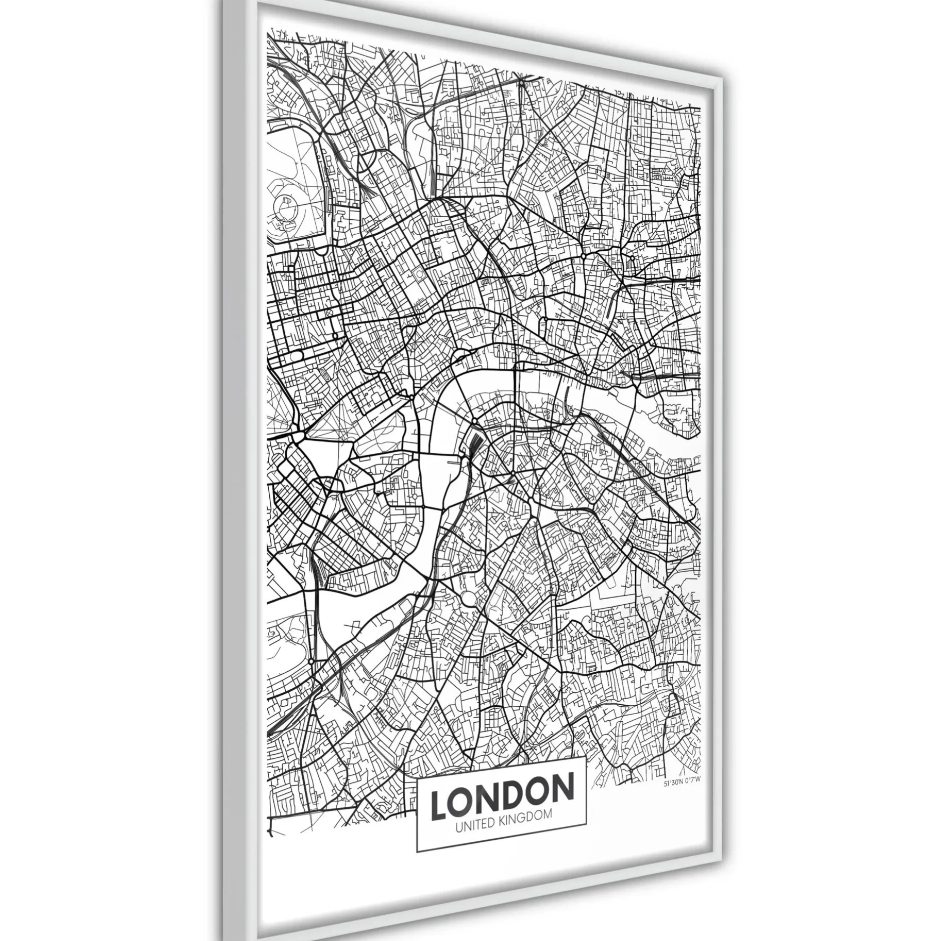 Poster 'City Map: London'