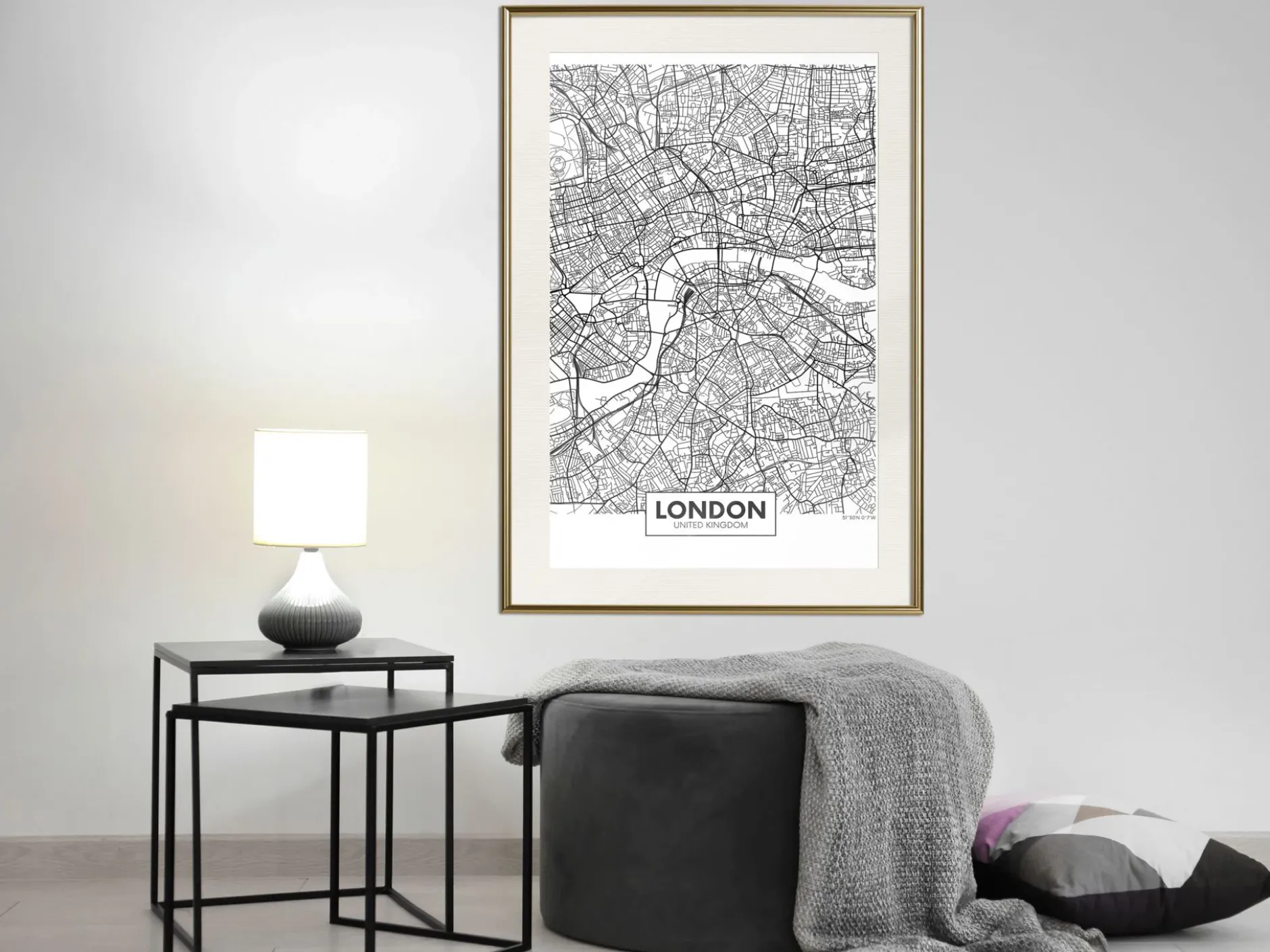 Poster 'City Map: London'