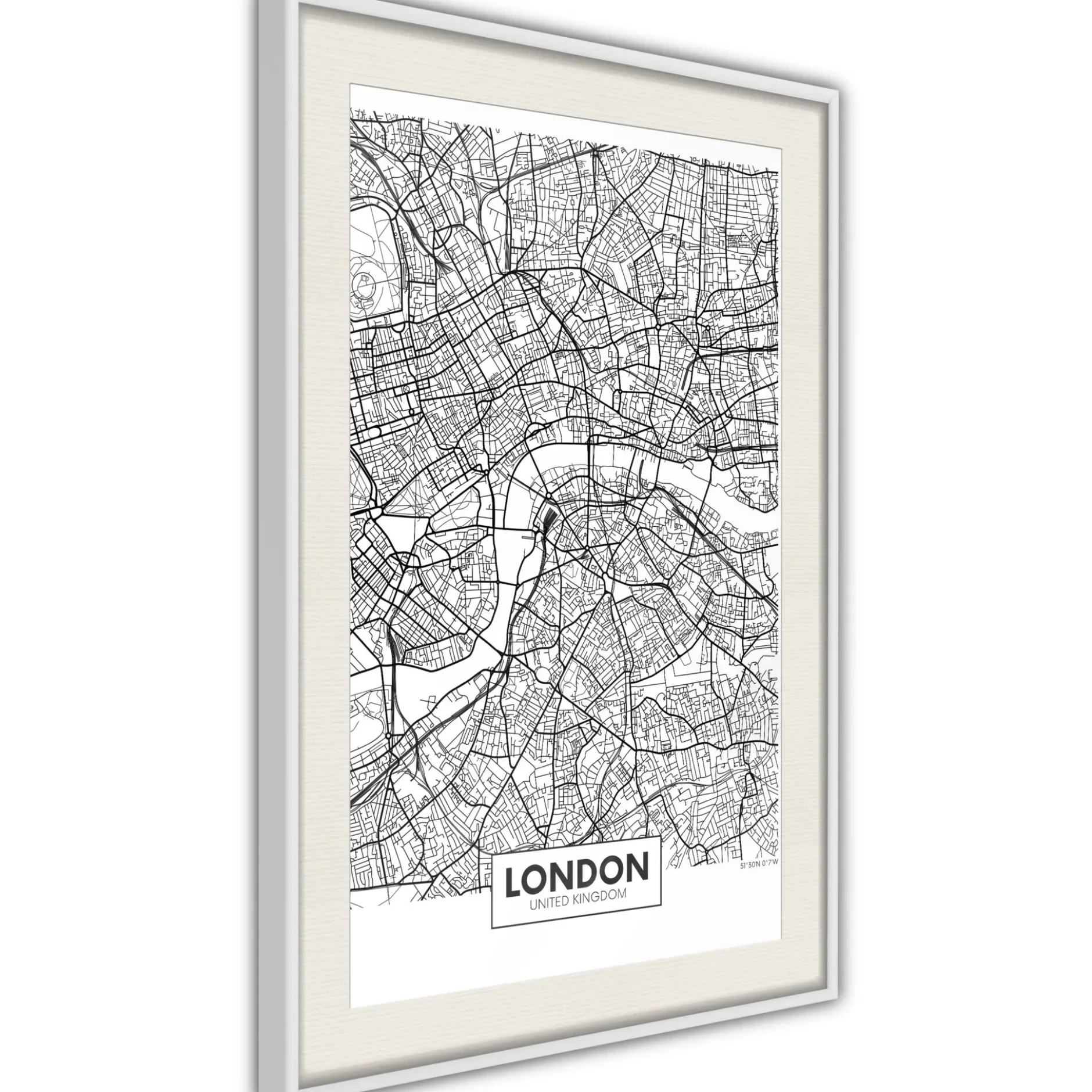 Poster 'City Map: London'