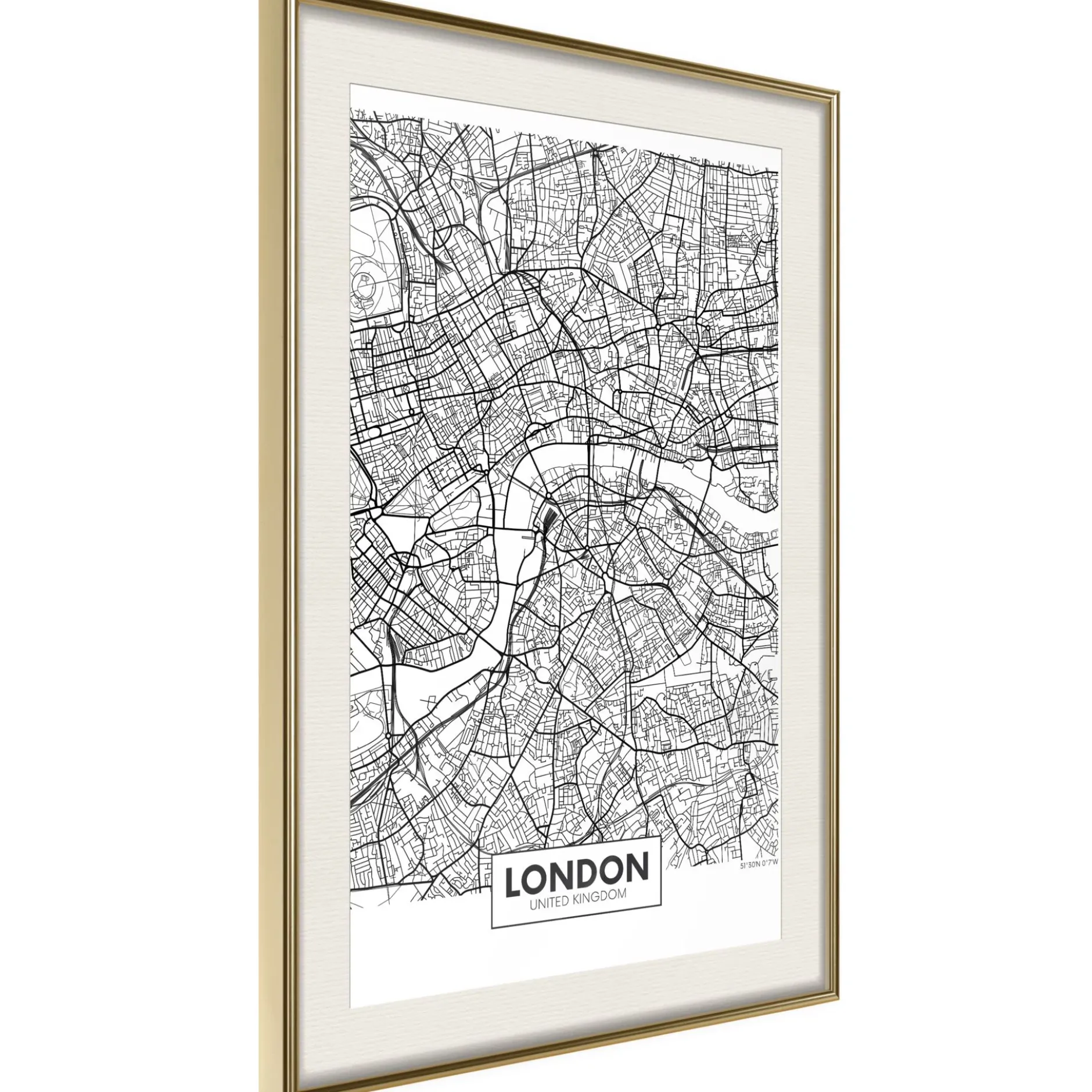 Poster 'City Map: London'