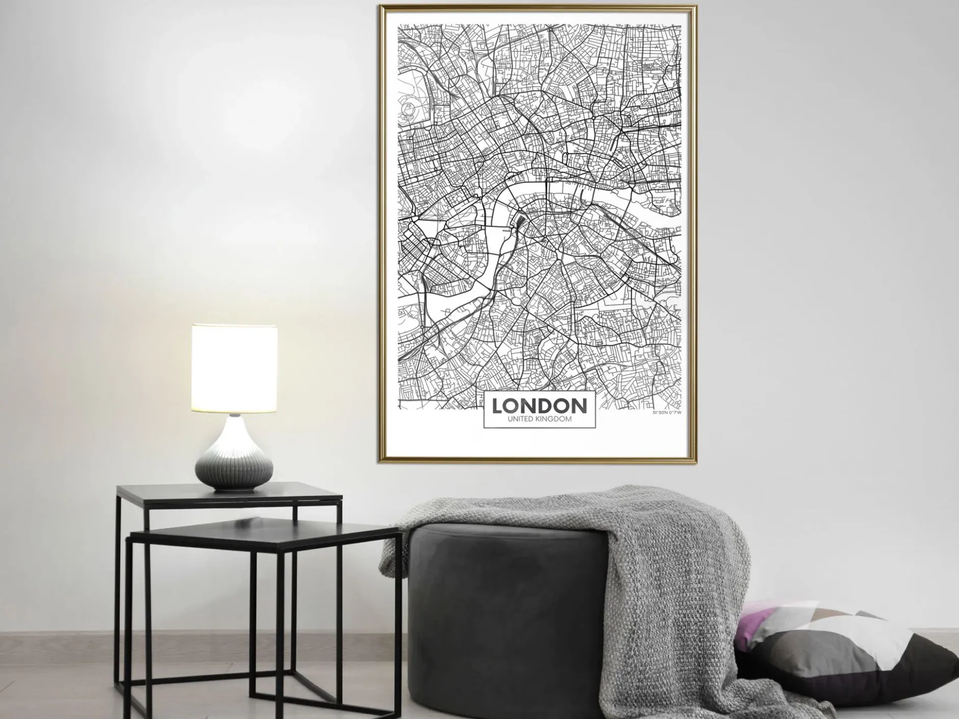 Poster 'City Map: London'