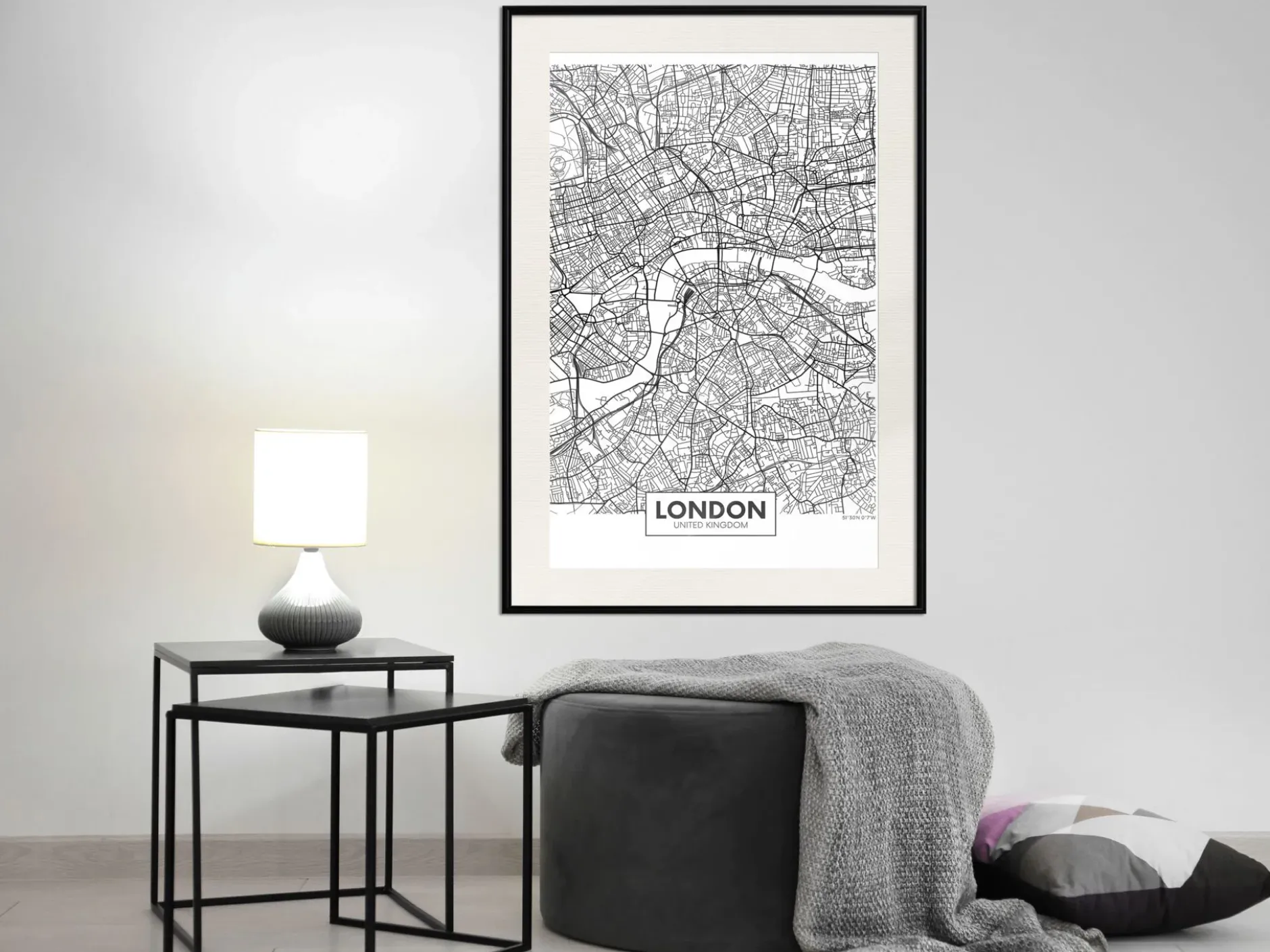 Poster 'City Map: London'