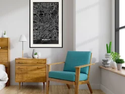 Poster 'City Map: Munich (Dark)'