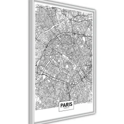 Poster 'City Map: Paris'