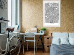 Poster 'City Map: Paris'