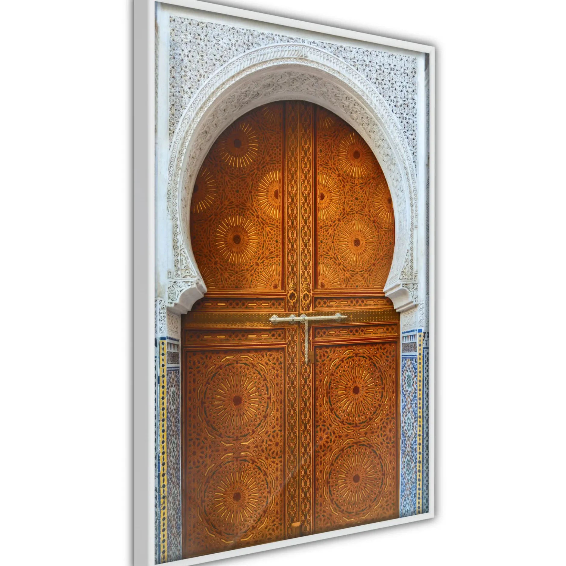 Poster 'Closed Passage (Brown)'