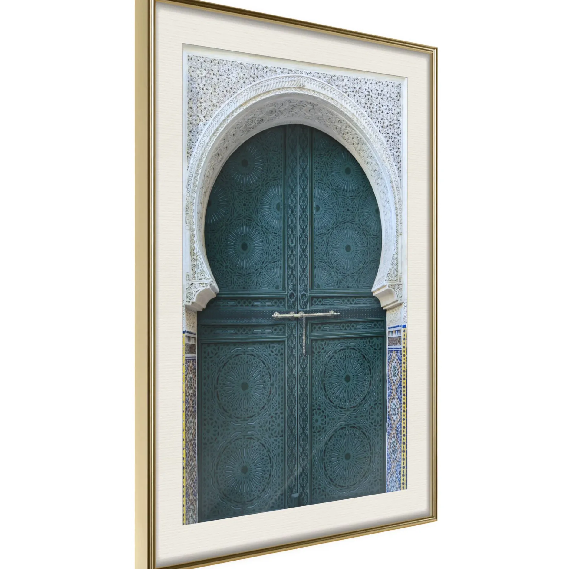 Poster 'Closed Passage (Brown)'