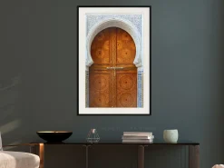 Poster 'Closed Passage (Brown)'