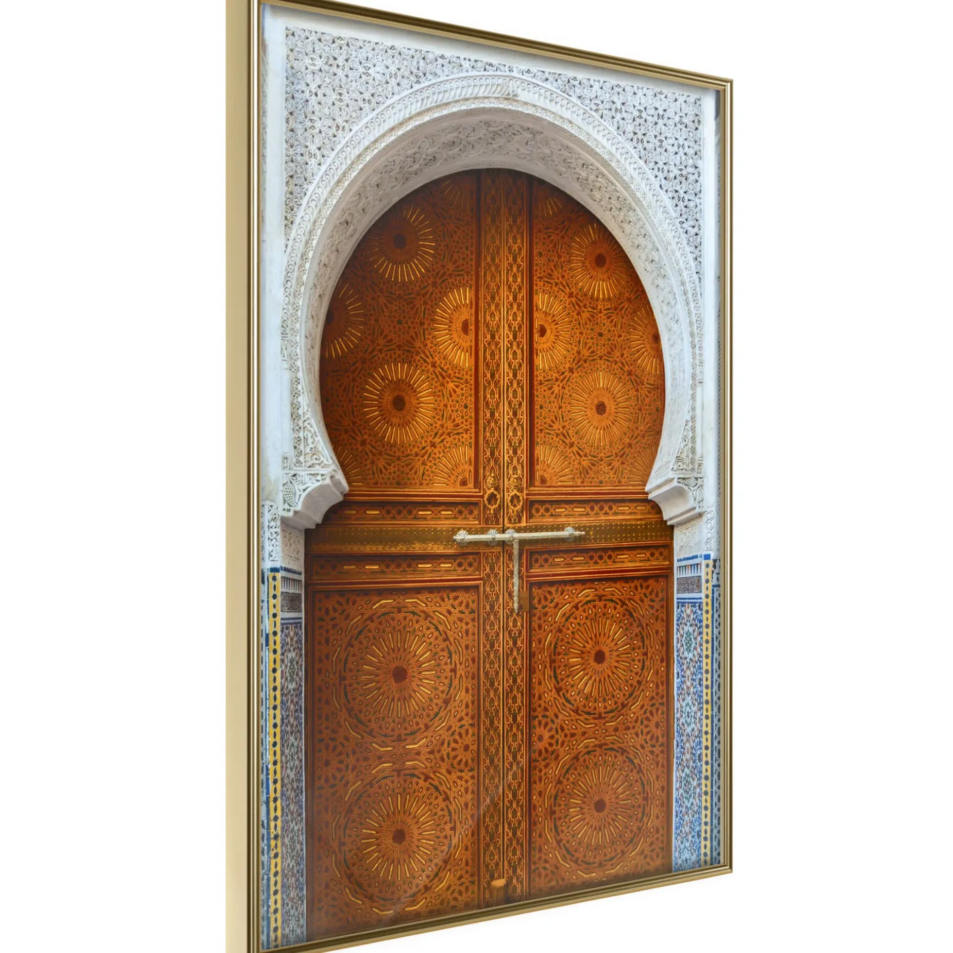 Poster 'Closed Passage (Brown)'