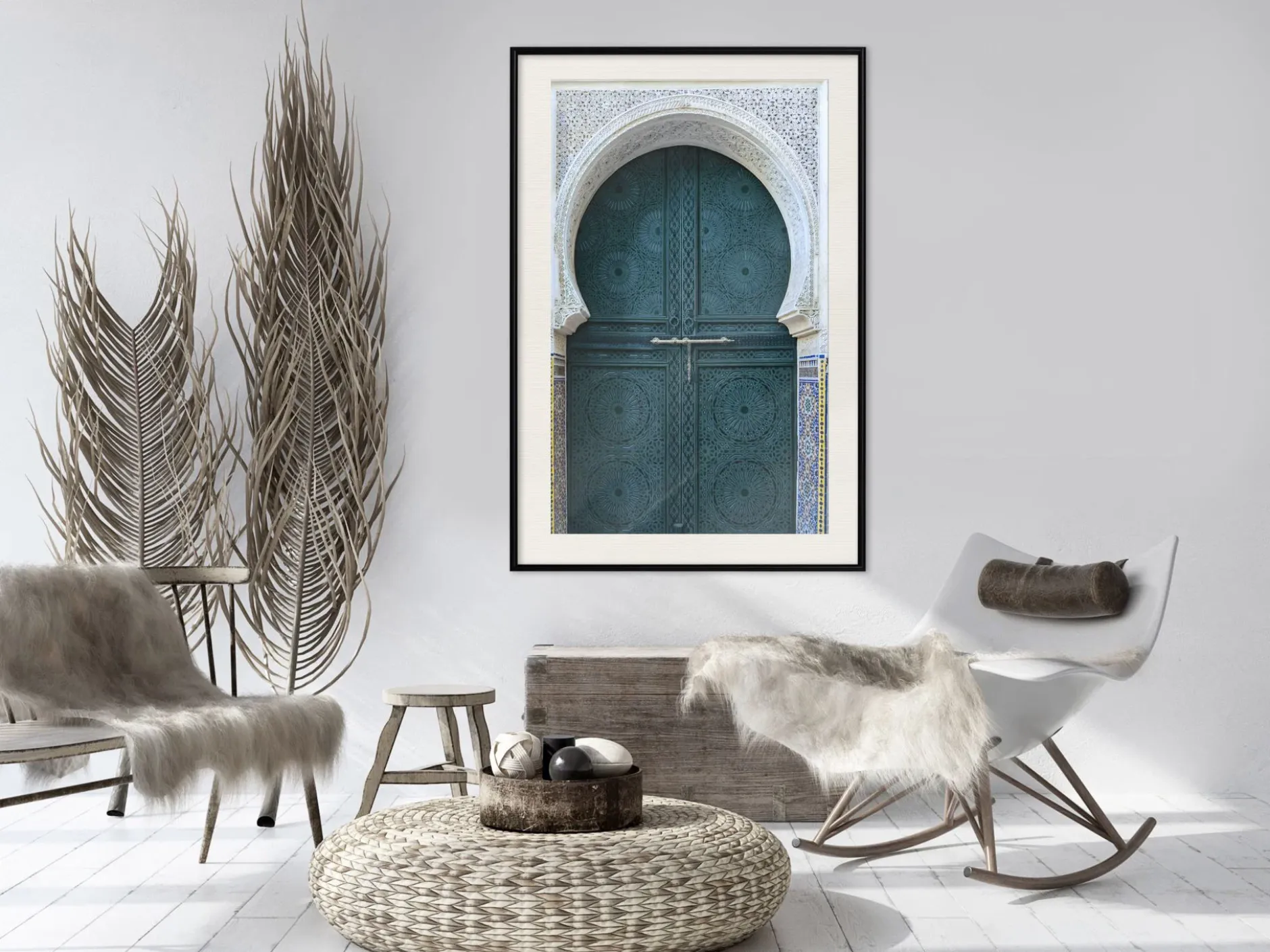 Poster 'Closed Passage (Brown)'