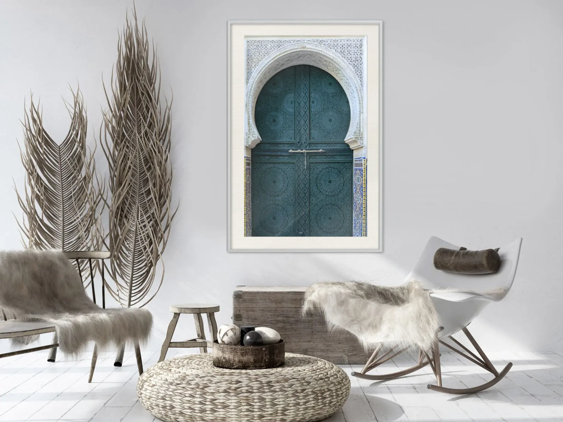 Poster 'Closed Passage (Brown)'