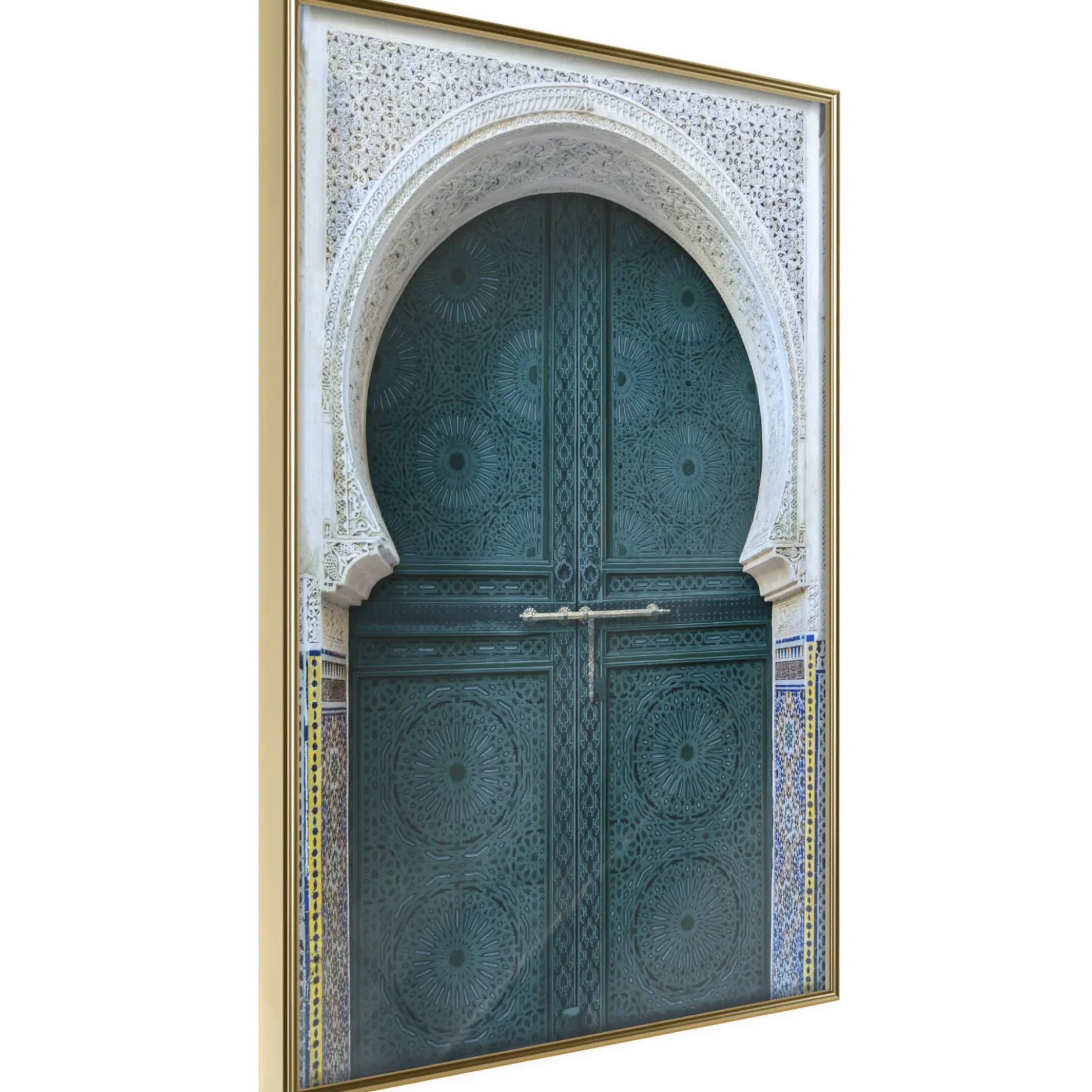 Poster 'Closed Passage (Brown)'