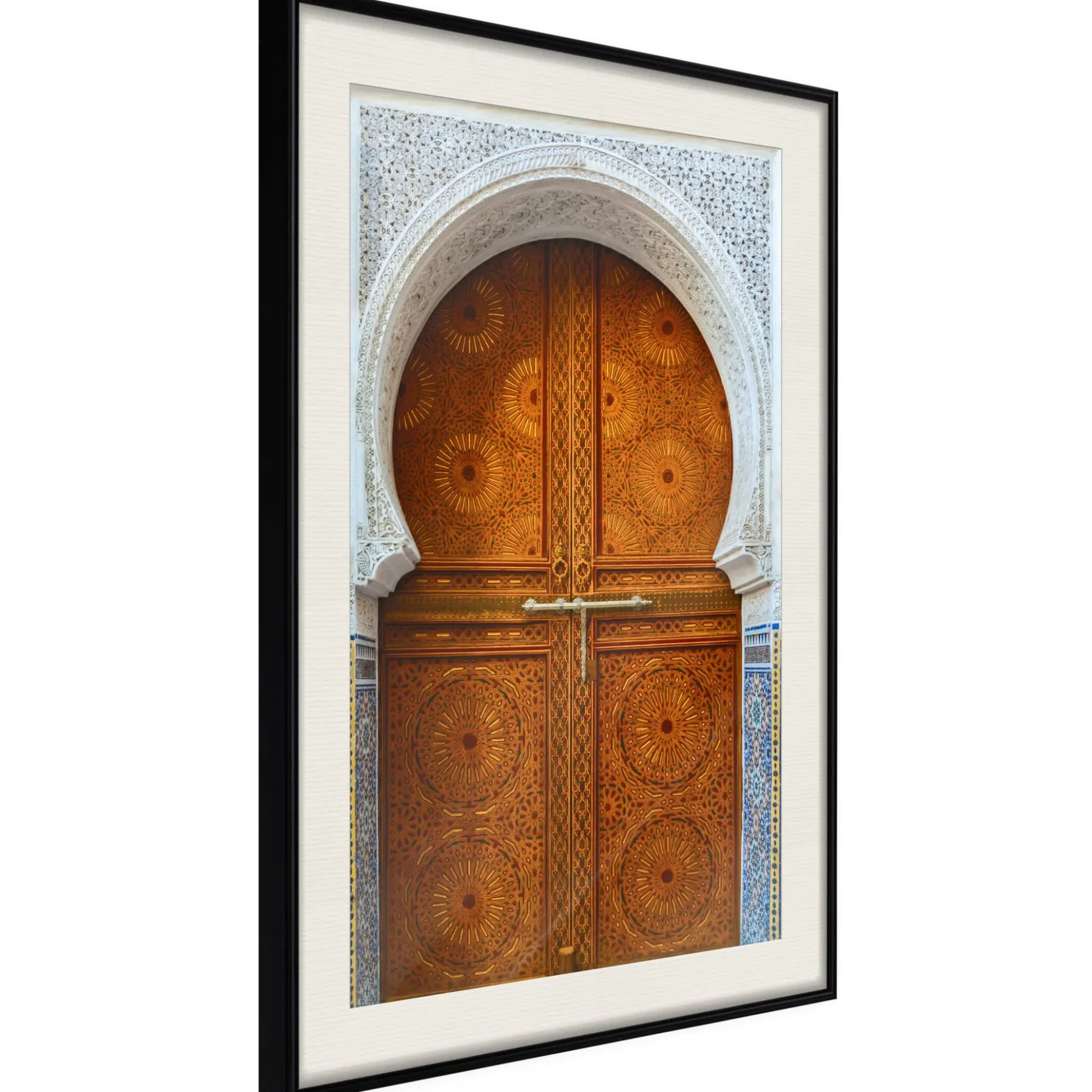 Poster 'Closed Passage (Brown)'