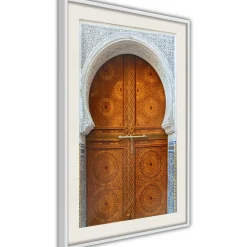 Poster 'Closed Passage (Brown)'