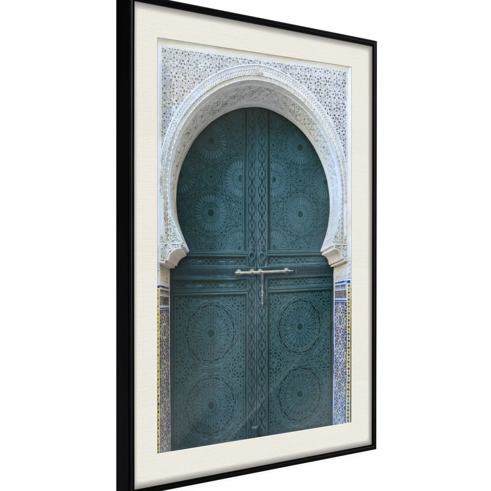 Poster 'Closed Passage (Brown)'