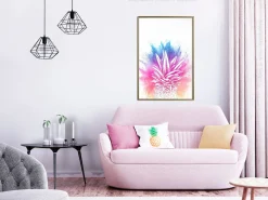 Poster 'Colourful Pineapple'
