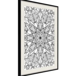 Poster 'Colourless Mandala'