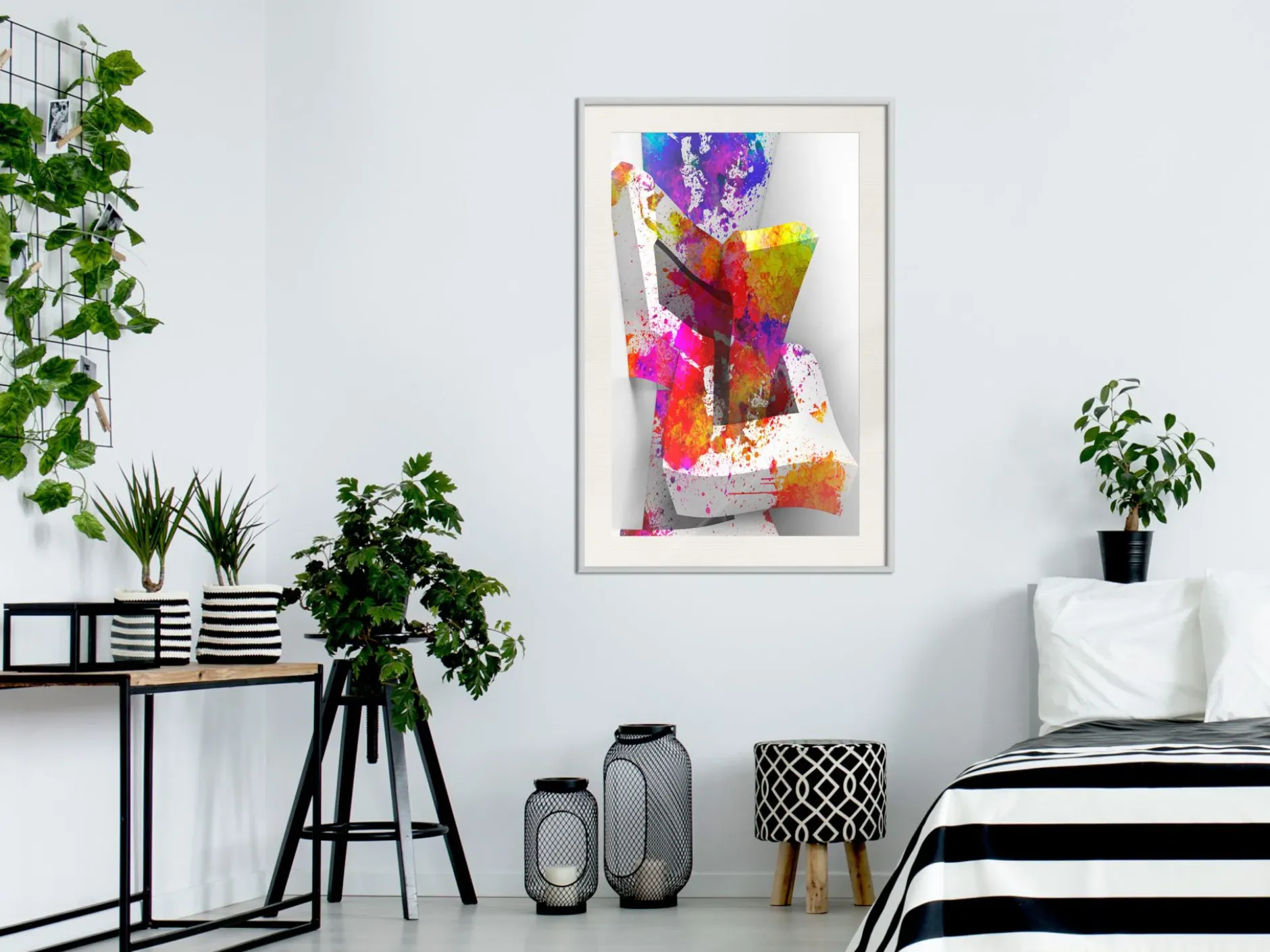 Poster 'Colours and Shapes'