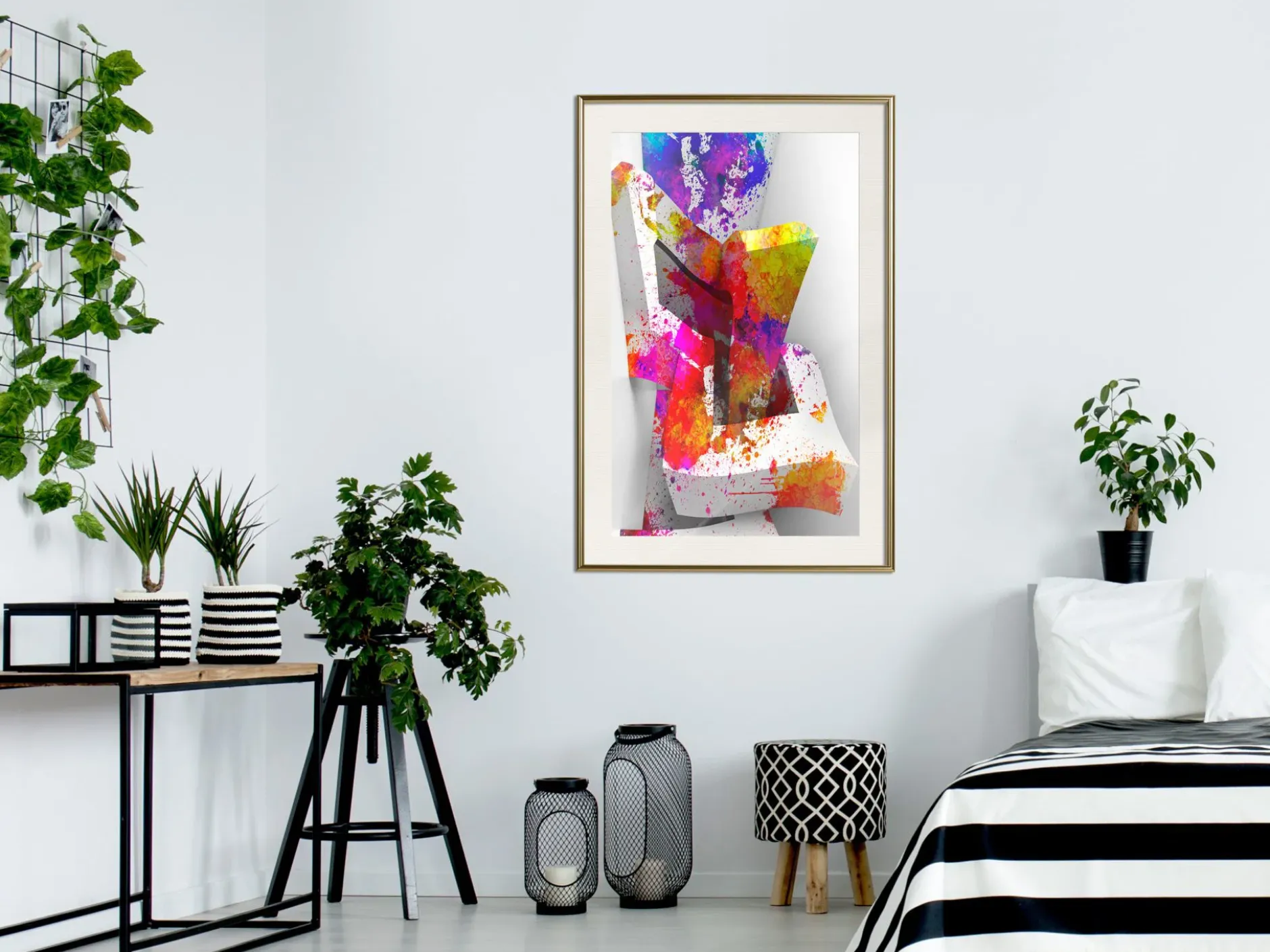 Poster 'Colours and Shapes'