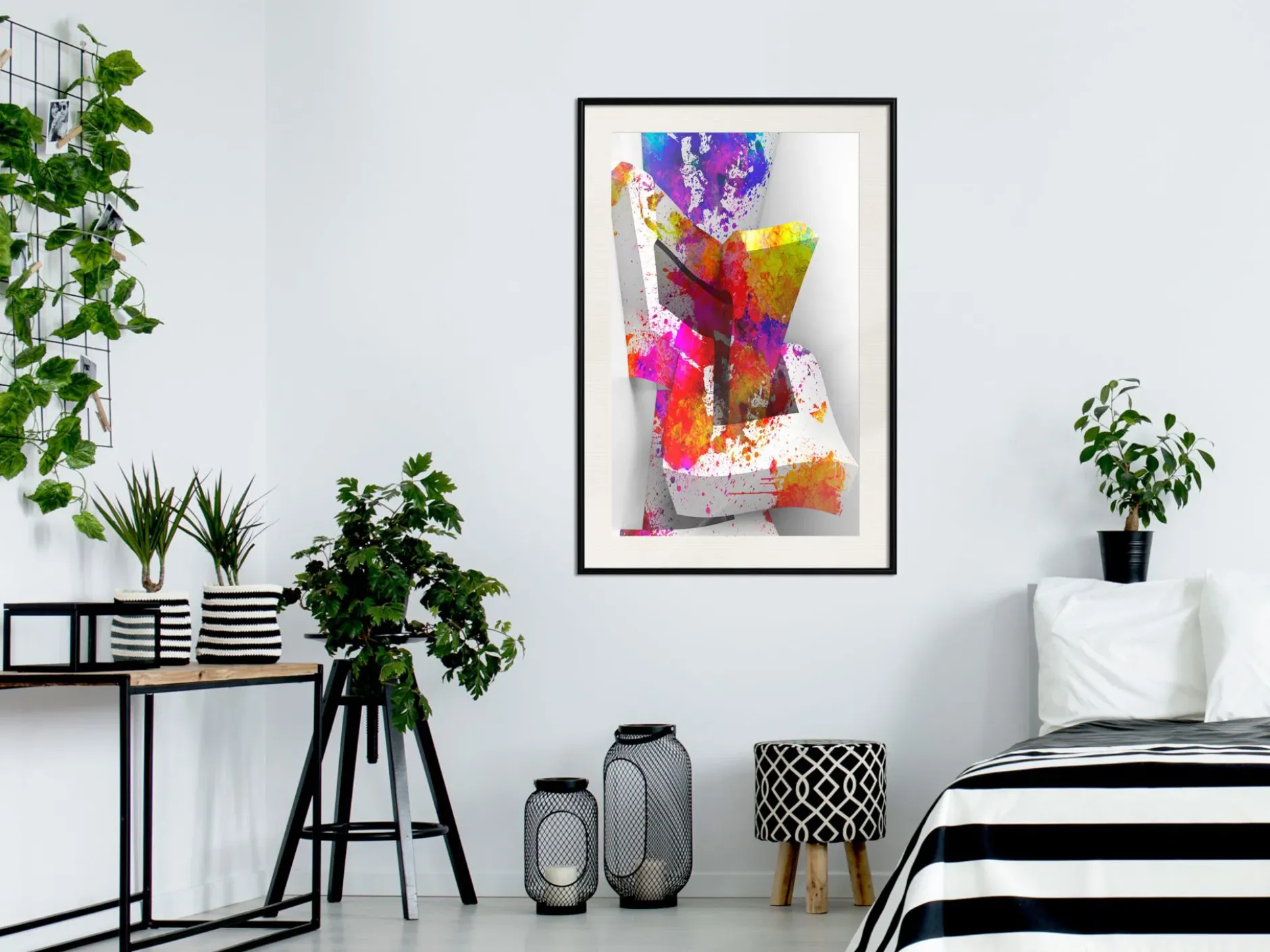 Poster 'Colours and Shapes'