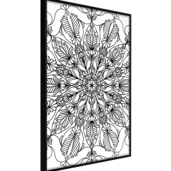 Poster 'Colour Your Own Mandala I'