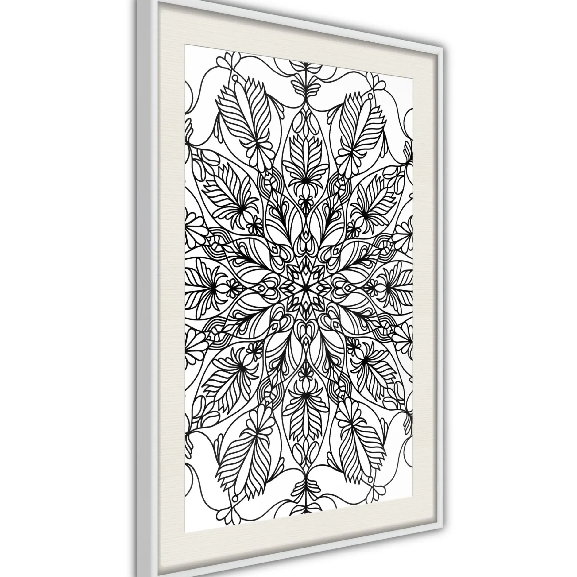 Poster 'Colour Your Own Mandala I'