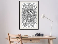 Poster 'Colour Your Own Mandala I'