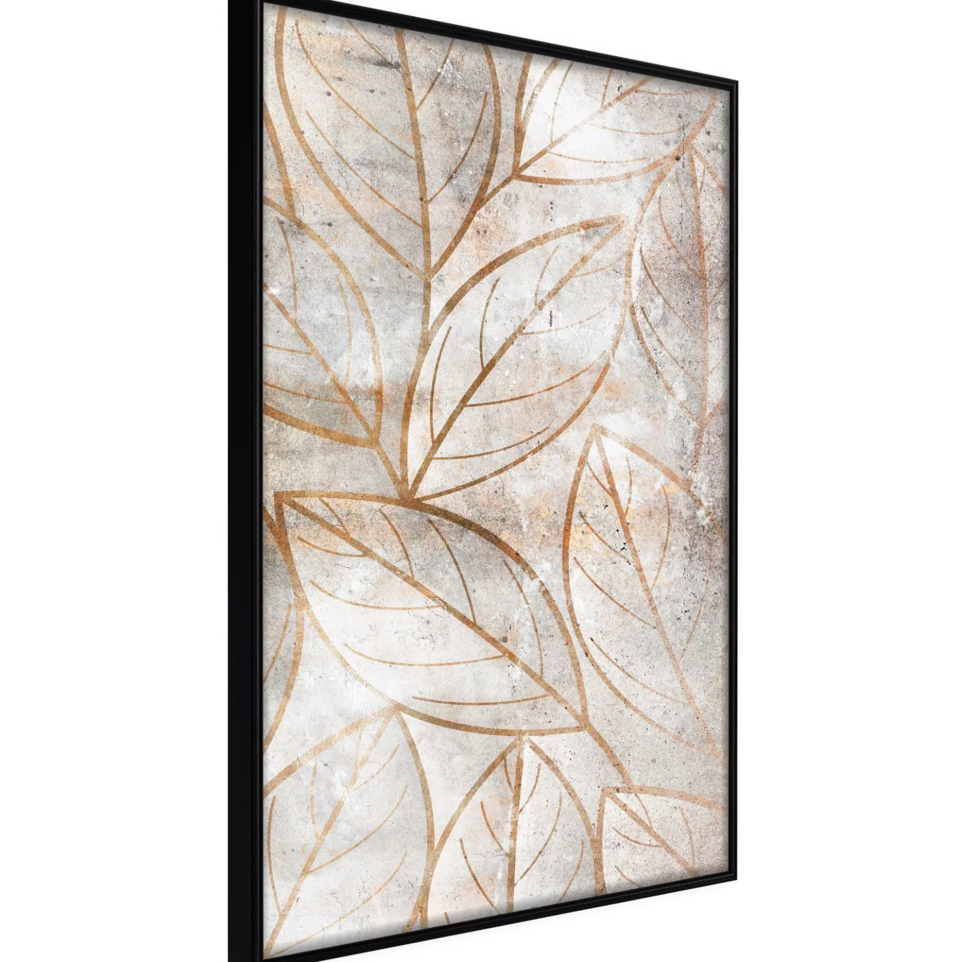 Poster 'Copper Leaves'