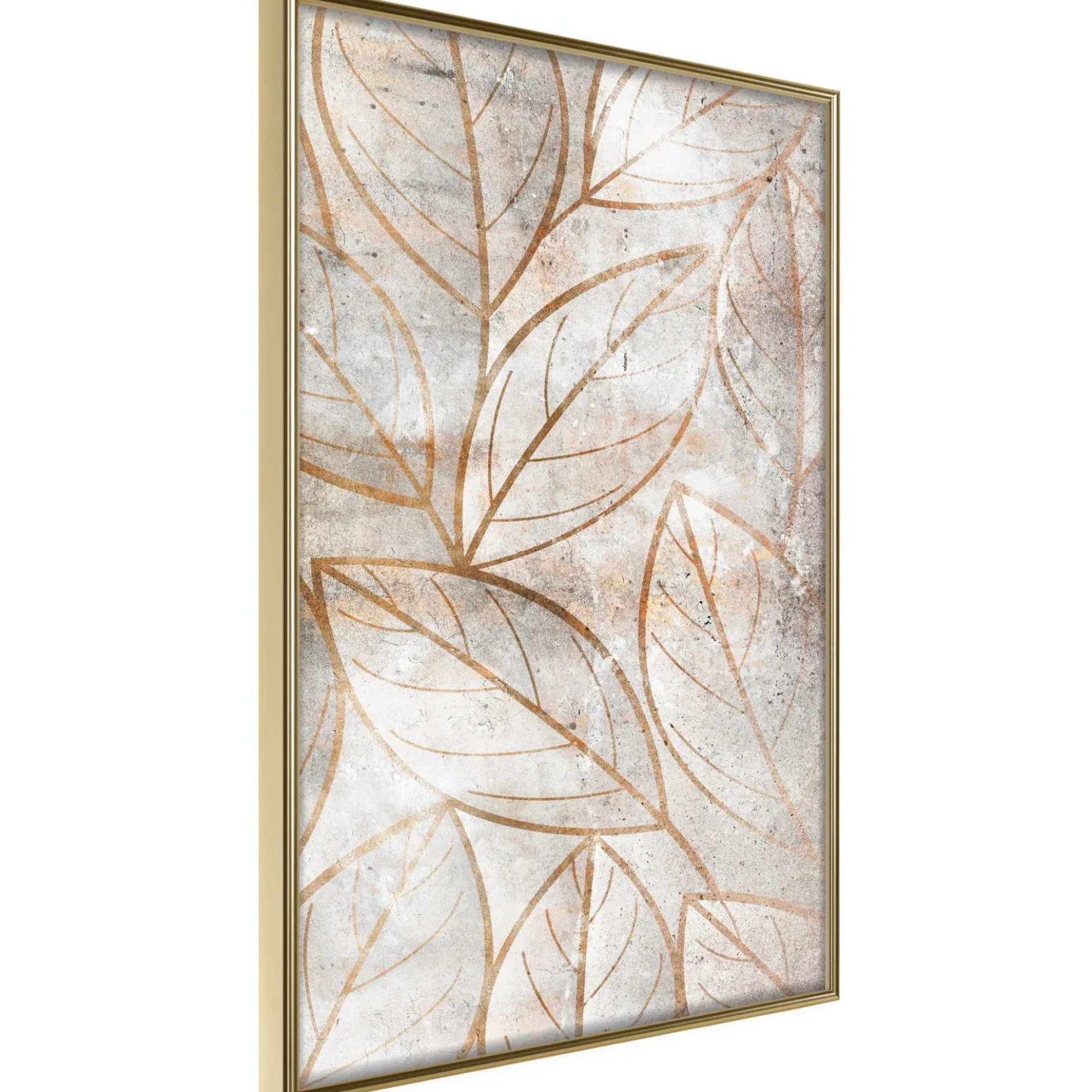 Poster 'Copper Leaves'