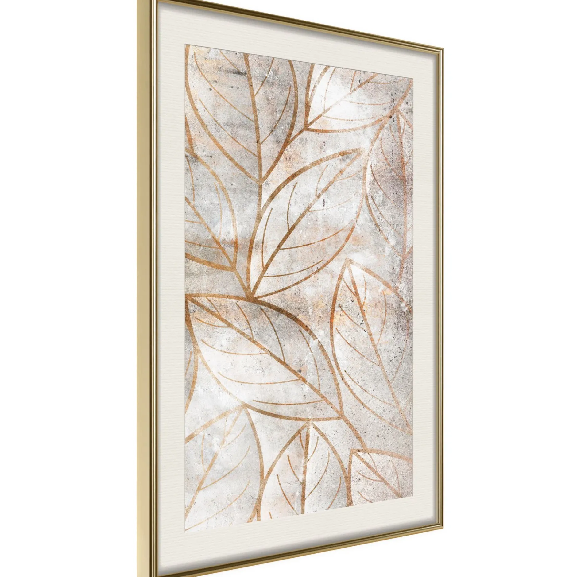 Poster 'Copper Leaves'